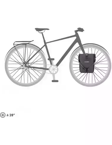 Sakwy rowerowe Ortlieb Sport-Roller Plus granite-black 25l