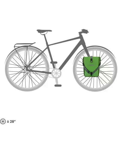 Sakwy rowerowe Ortlieb Sport-Roller Plus kiwi-moss green 25l