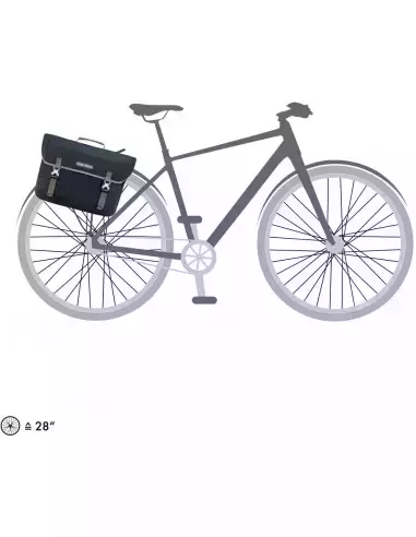 Torba miejska na rower Commuter-Bag Two QL2.1 Urban Line Ink Ortlieb 20l