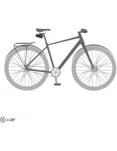 Torba rowerowa podsiodłowa Saddle-Bag Two Micro black 0,5l Ortlieb