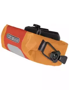 Torba rowerowa podsiodłowa Saddle-Bag Two Micro red-orange 0,5l Ortlieb