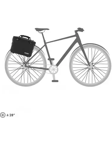 Torba rowerowa na laptopa Ortlieb Office-Bag QL2.1 black 21l