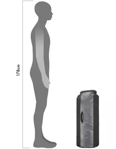 Worek podróżny Ortlieb Dry Bag PS 490 black 59l