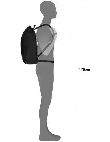 Plecak rowerowy Ortlieb Velocity black 23l