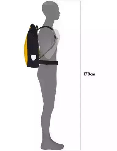 Plecak rowerowy Messenger Bag Ortlieb 39l sunyellow-black