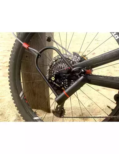 Zapiecie rowerowe U-Lock K-Traz U11 cabel 115x230/11 level 11 Zefal