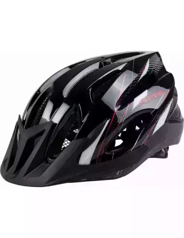 Kask rowerowy MTB17 czarny-biały-czerwony 58-61 Alpina