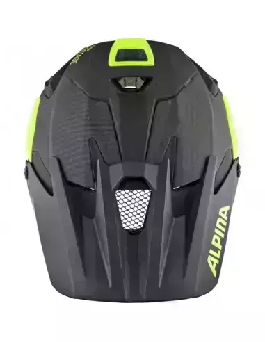 Kask rowerowy Rootage black-neon-yellow 57-62 Alpina