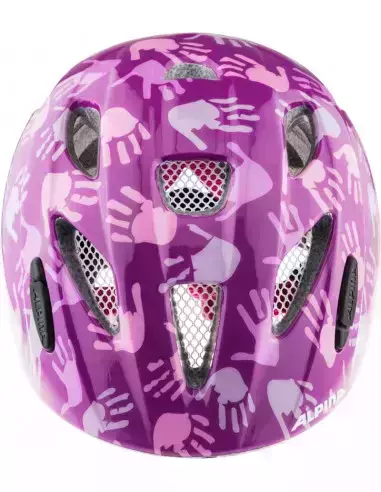 Kask rowerowy Ximo Berry Hands błyszczący 47-51 Alpina