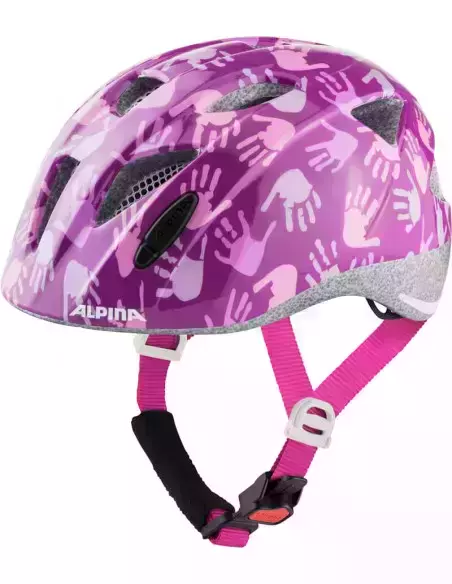Kask rowerowy Ximo Berry Hands błyszczący 47-51 Alpina