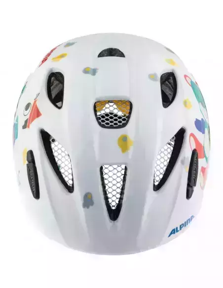 Kask rowerowy Ximo White bear błyszczący 47-51 Alpina