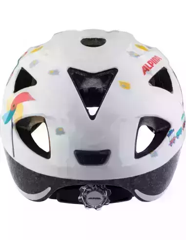 Kask rowerowy Ximo White bear błyszczący 47-51 Alpina