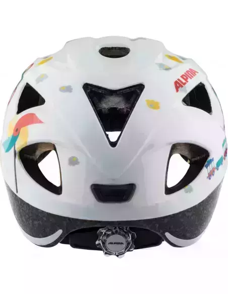 Kask rowerowy Ximo White bear błyszczący 47-51 Alpina