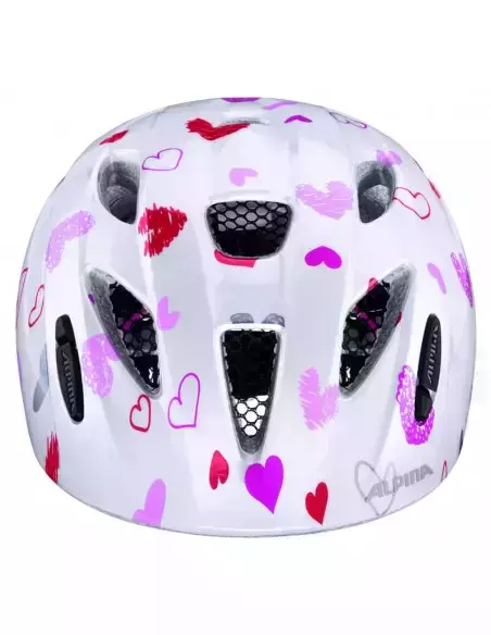 Kask rowerowy Ximo White hearts 47-51 Alpina