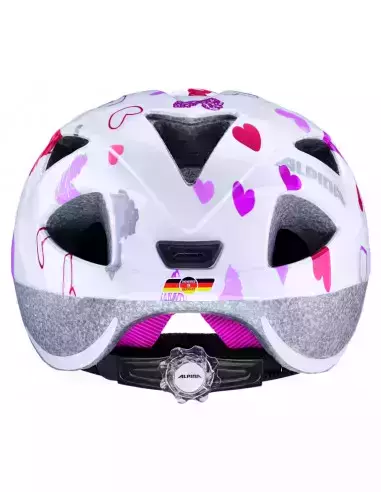 Kask rowerowy Ximo White hearts 49-54 Alpina