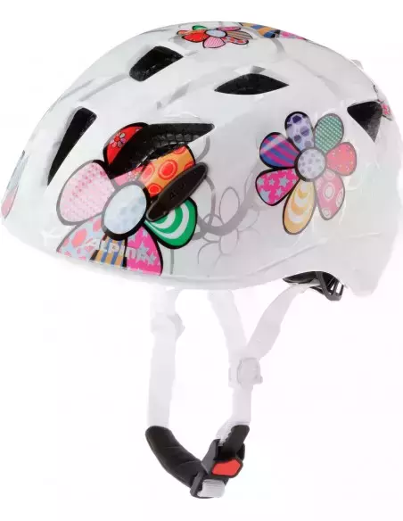 Kask rowerowy Ximo Flash white flower 47-51 Alpina