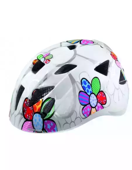 Kask rowerowy Ximo Flash white flower 47-51 Alpina