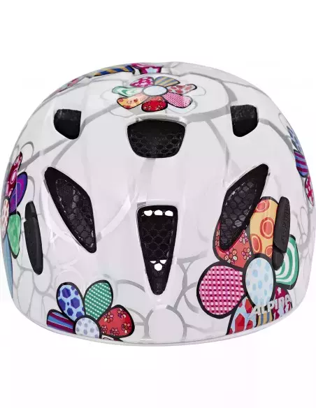 Kask rowerowy Ximo Flash white flower 47-51 Alpina