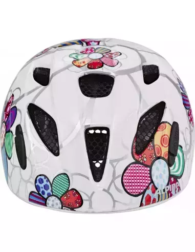 Kask rowerowy Ximo Flash white flower 47-51 Alpina