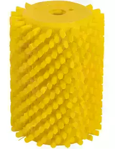 Szczotka obrotowa do nart TOKO - żółty nylon