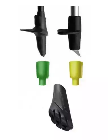 Końcówki do kijów Nordic Walking Powergrip Pad Leki + adapter