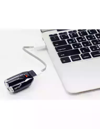 Przednia lampka rowerowa Infini Lava 260W