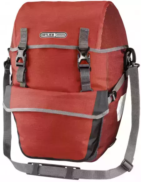 Sakwy rowerowe tylne Ortlieb Bike-Packer Plus Salsa-Dark Chili 42l