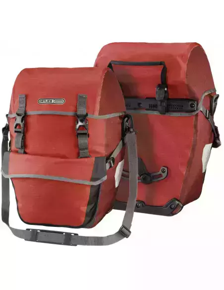 Sakwy rowerowe tylne Ortlieb Bike-Packer Plus Salsa-Dark Chili 42l