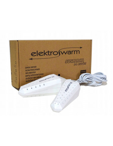 Suszarka do butów SB-6C ElektroWarm z opakowaniem, białe wkłady, przewód z wtyczką EU