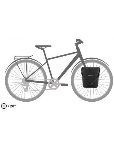 Sakwa rowerowa Ortlieb Sport-Roller Plus black 14.5l