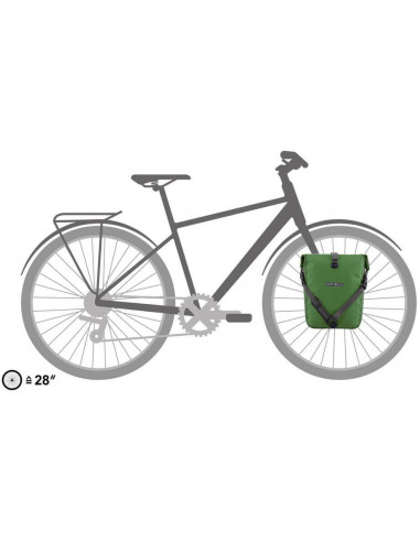 Sakwa rowerowa Ortlieb Sport-Roller Plus Kiwi-moss green 14.5l
