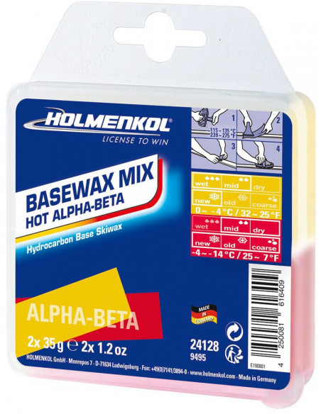 Smar WorldCup Mix Hot yellow-red 2*35g Holmenkol