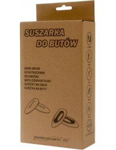 Elektryczna suszarka do butów SB-3 ElektroWarm, fioletowa, 2 wkłady z przewodem i wtyczką EU 2