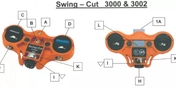 Instrukcja obsługi ostrzałek Swing-cut